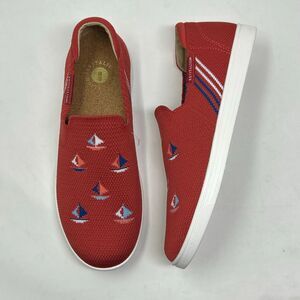 Spenco Revitalign Solana Slip On Shoes Loafers Sz 7 Knit Stretch Comfort Orthoti